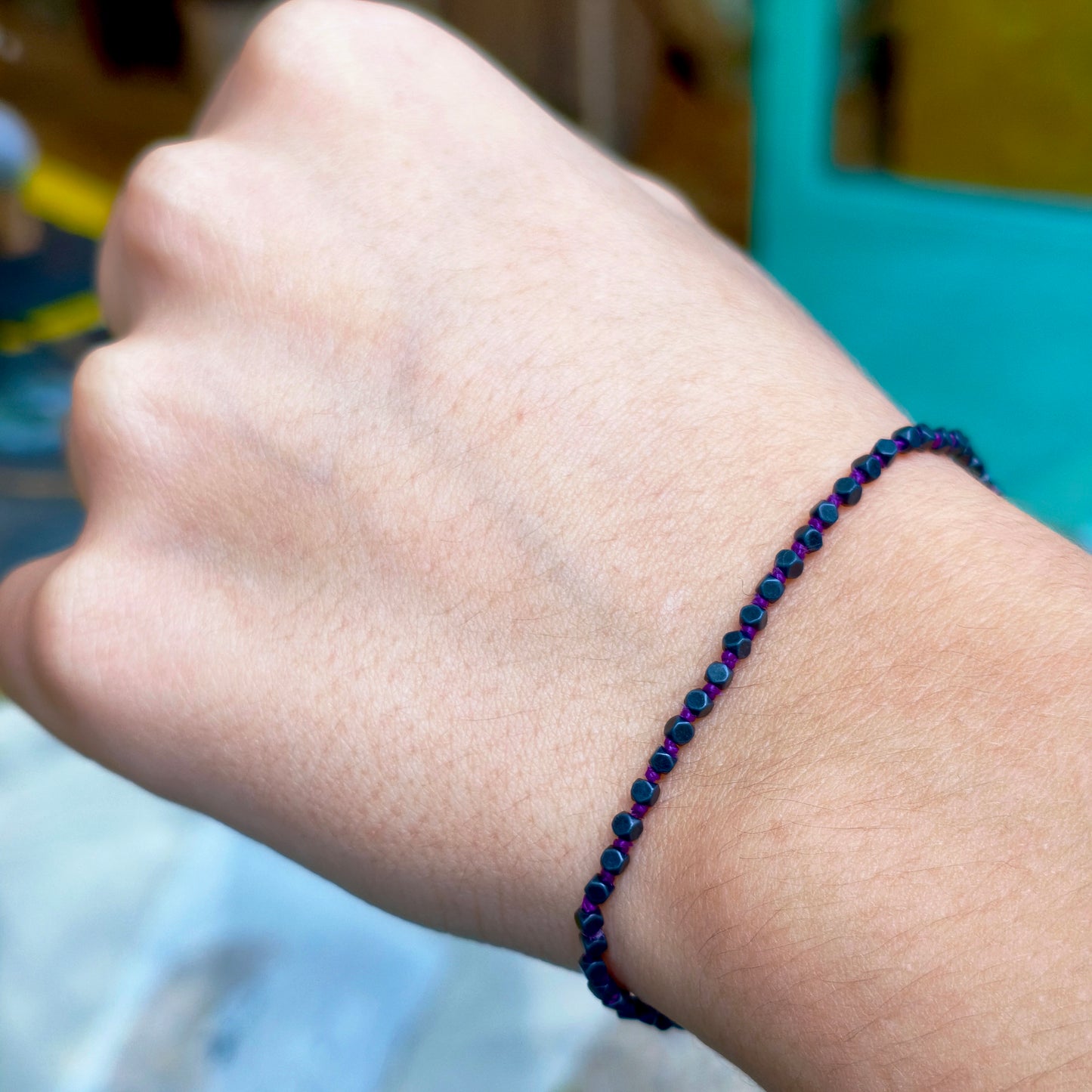 βραχιόλι μαύρος όνυχας