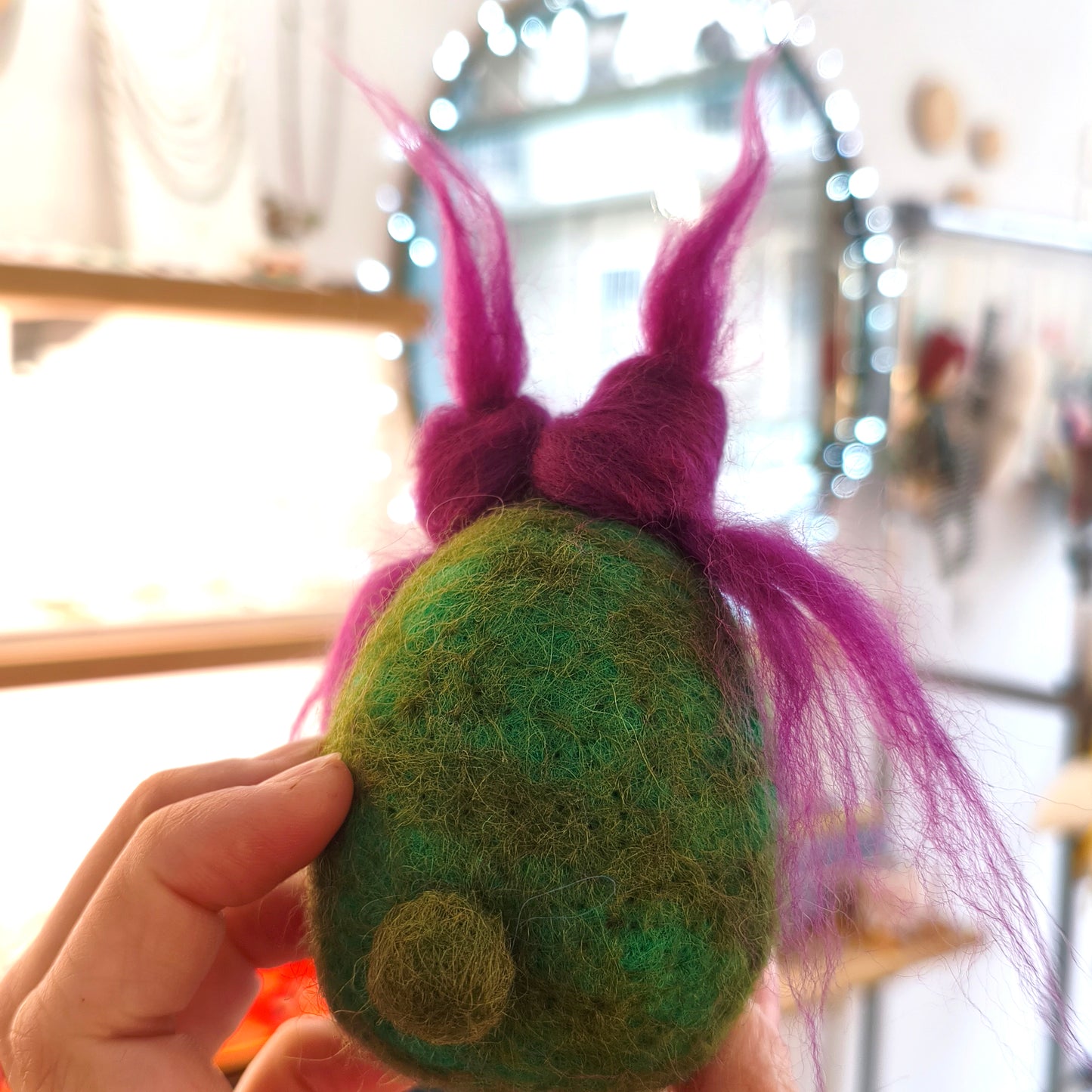 αυγο- κουνελάκι από φελτ