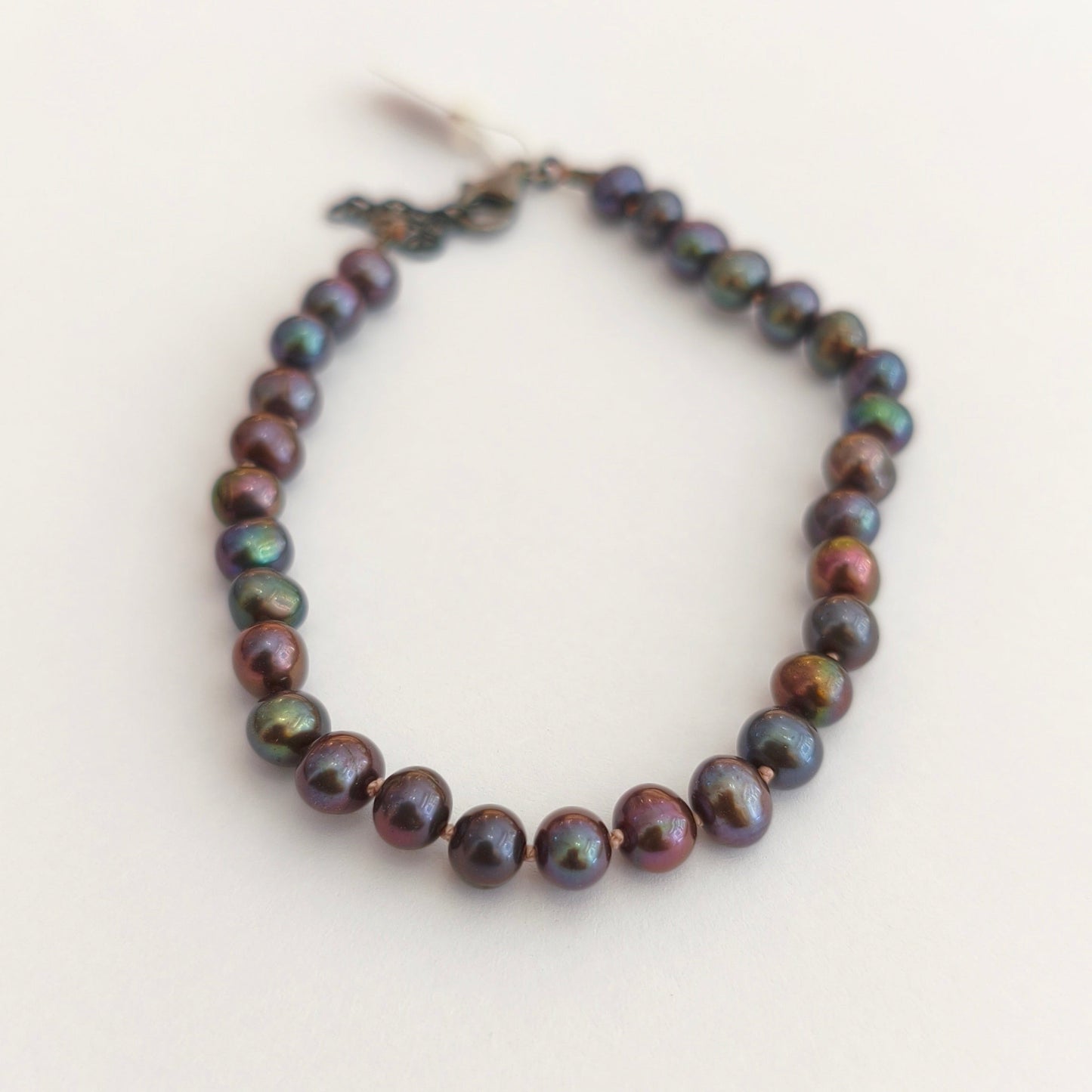 Βραχιόλι με μαύρο Μαργαριτάρι