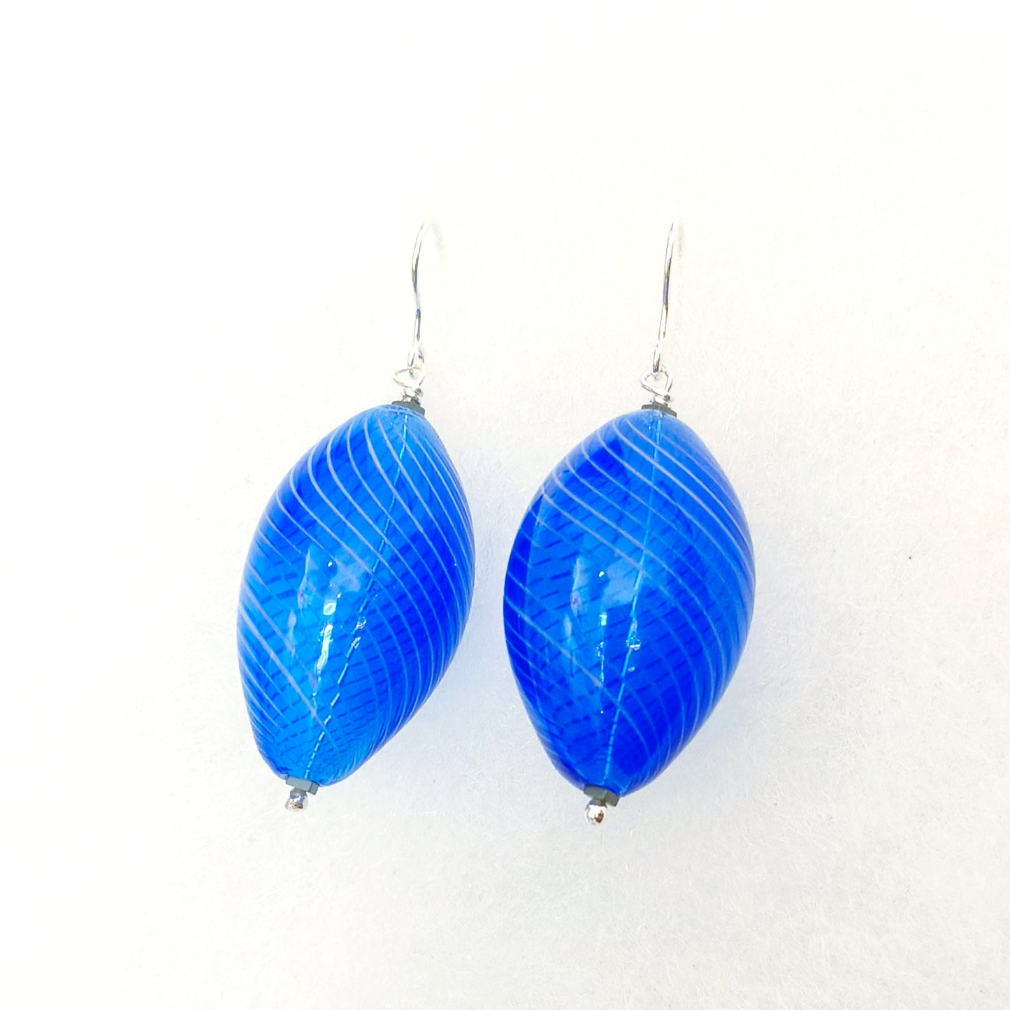 σκουλαρίκια από γυαλί Murano glass earrings