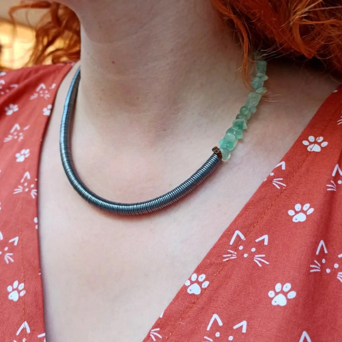 coral necklace