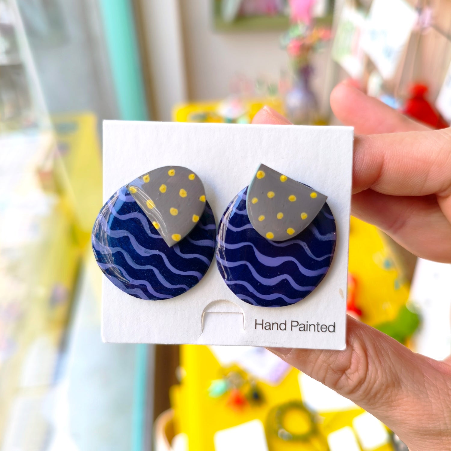 Σκουλαρίκια Shrink Plastic