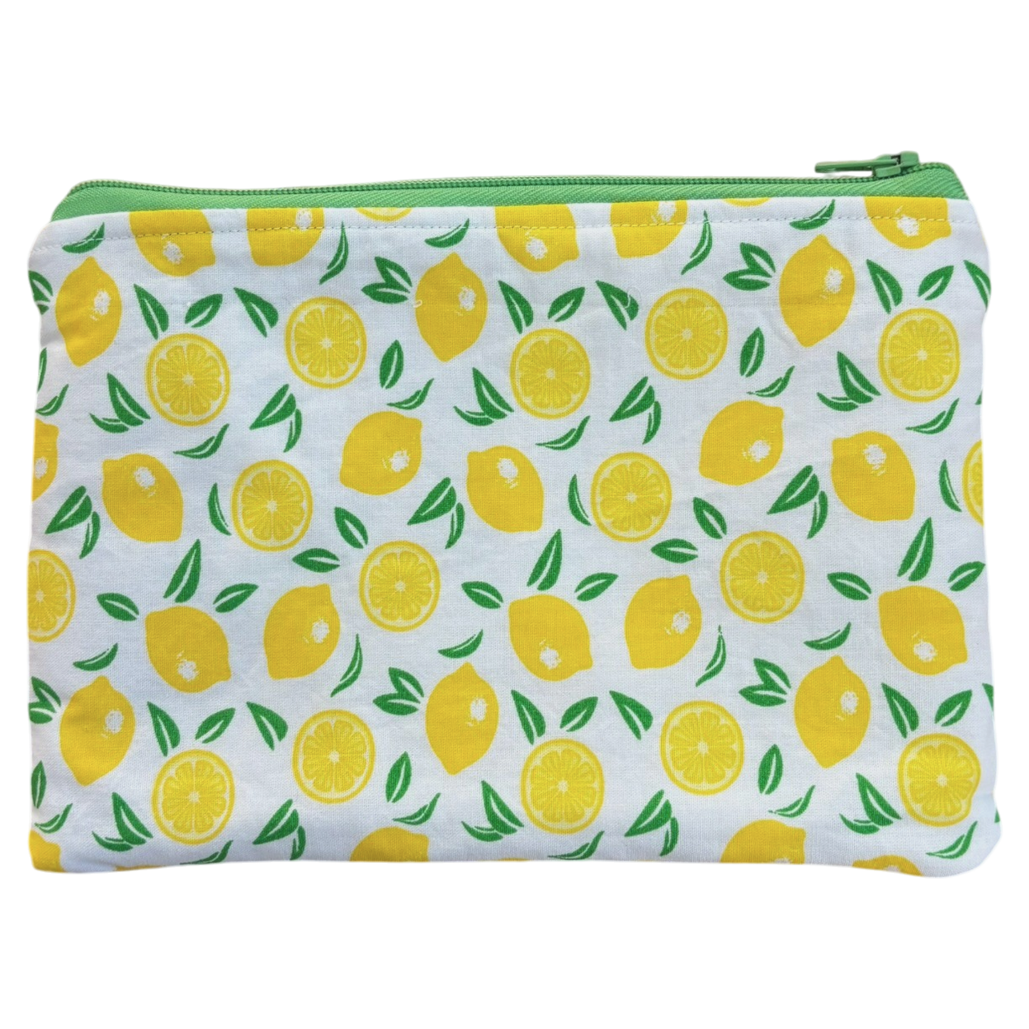 Fresh lemons Cotton Pouch – Χειροποίητο Υφασμάτινο Νεσεσέρ