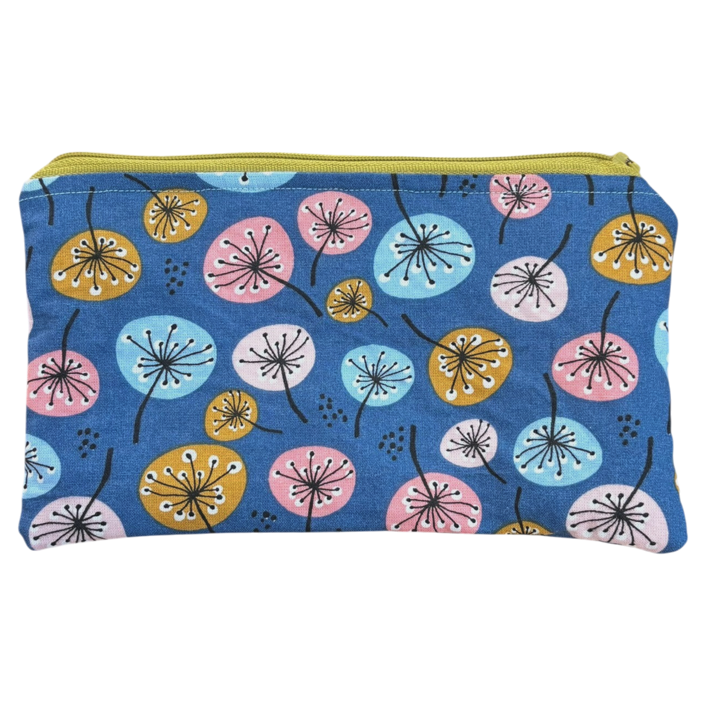 Flowers Cotton Pouch – Χειροποίητο Υφασμάτινο Νεσεσέρ