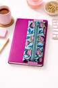 Azure Bloom Notebook Case - Υφασμάτινη Θήκη για Σημειωματάριο & Αξεσουάρ
