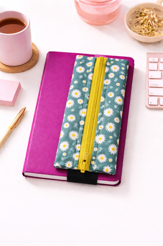 Daisy Notebook Case - Υφασμάτινη Θήκη για Σημειωματάριο & Αξεσουάρ