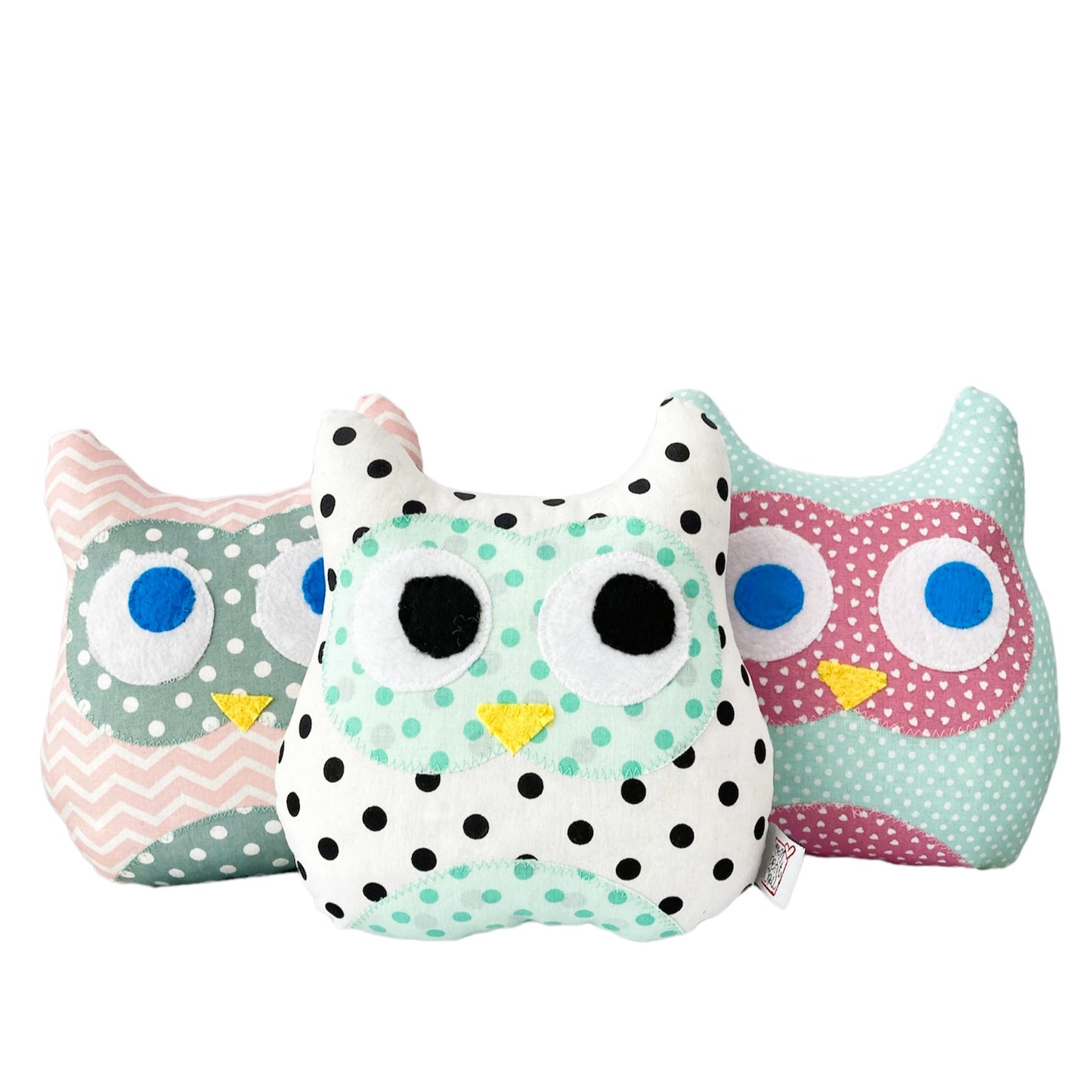 Χειροποίητη Υφασμάτινη Κουκουβάγια