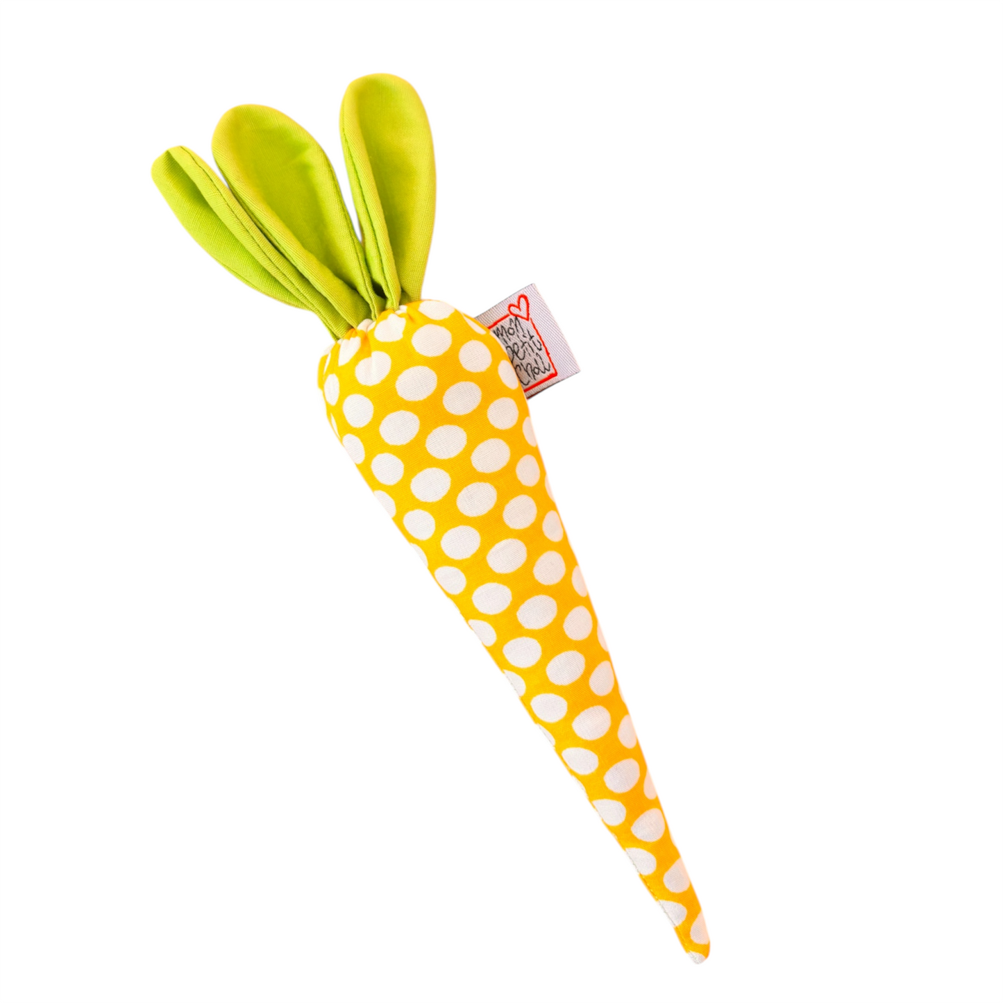 Baby carrots rattle toy