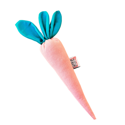 Baby carrots rattle toy
