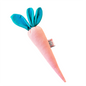 Baby carrots rattle toy