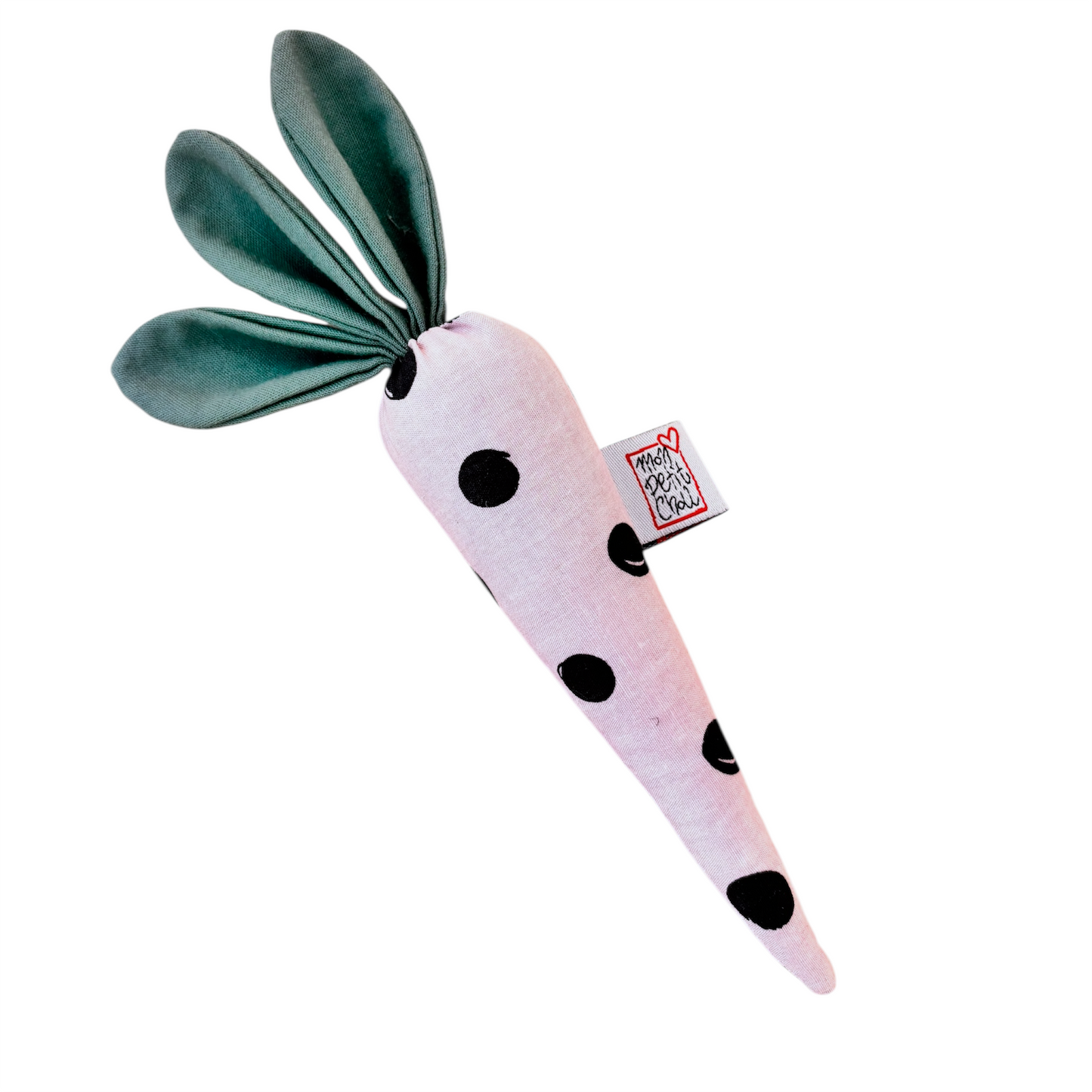 Baby carrots rattle toy