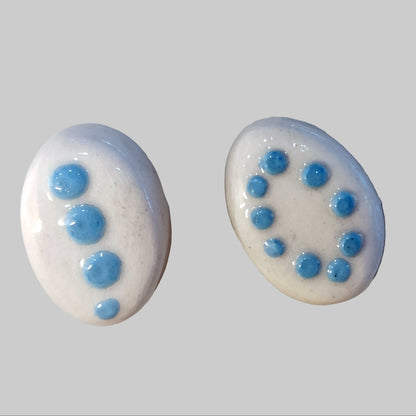 σκουλαρίκια κεραμικά / ceramic earrings