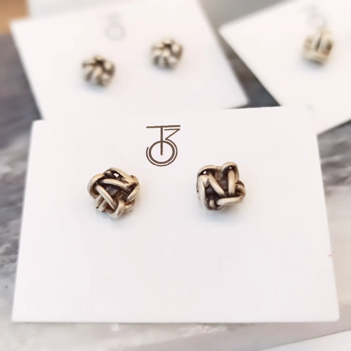 σκουλαρίκια "μακραμέ" / "macrame" earrings