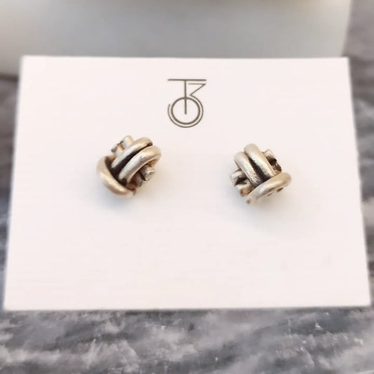 σκουλαρίκια  "μακραμέ" / "macrame" earrings