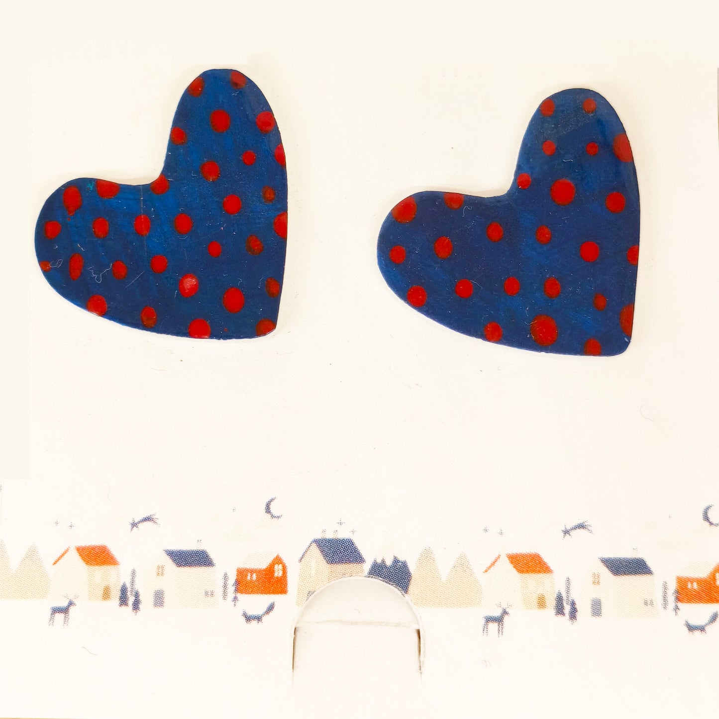 σκουλαρίκια καρδιές / heart earrings