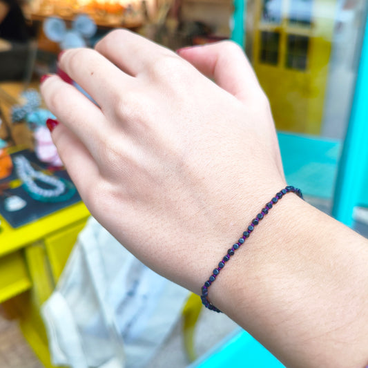 βραχιόλι μαύρος όνυχας