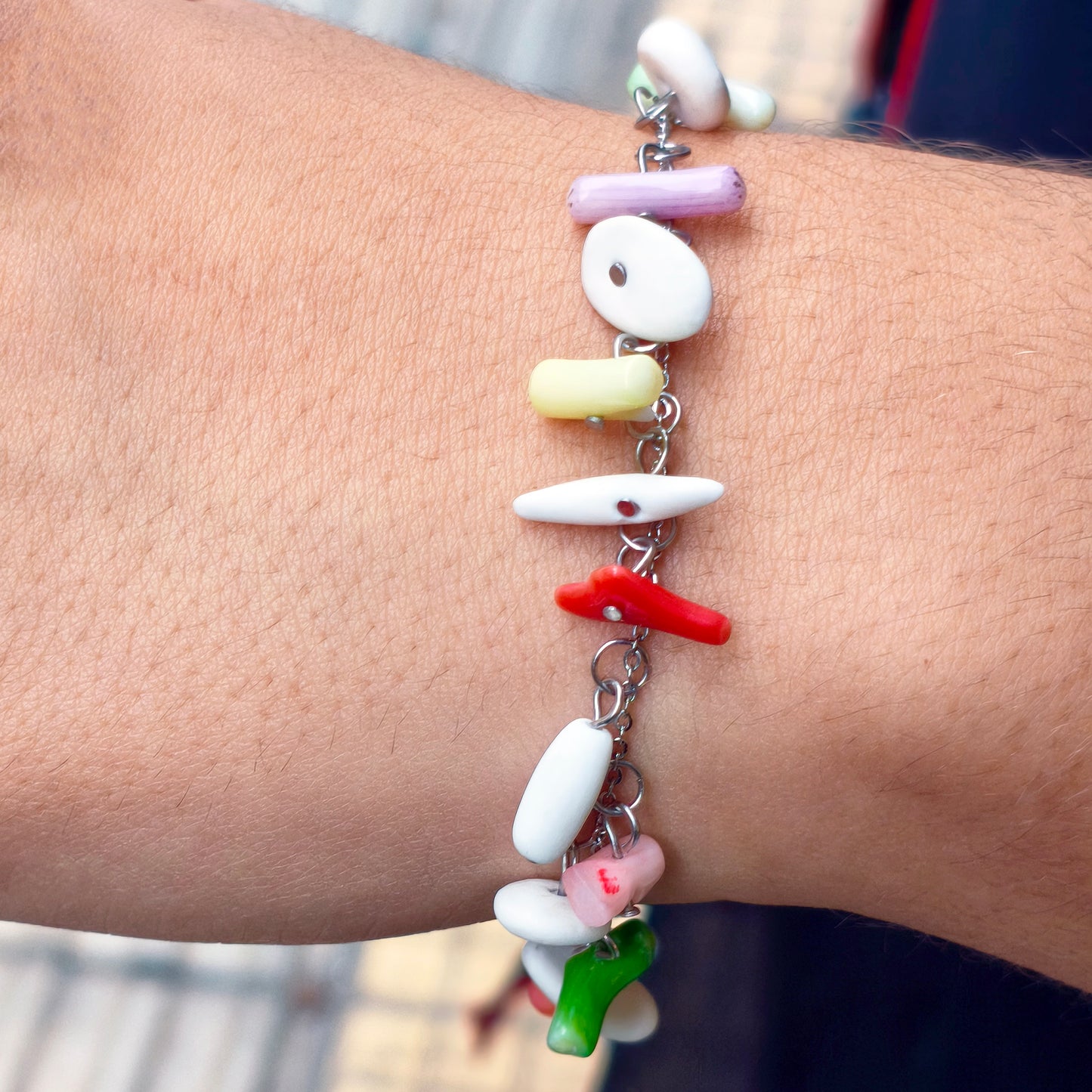 λευκή πορσελάνη & κοράλλια / white porcelain & corals