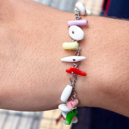 λευκή πορσελάνη & κοράλλια / white porcelain & corals