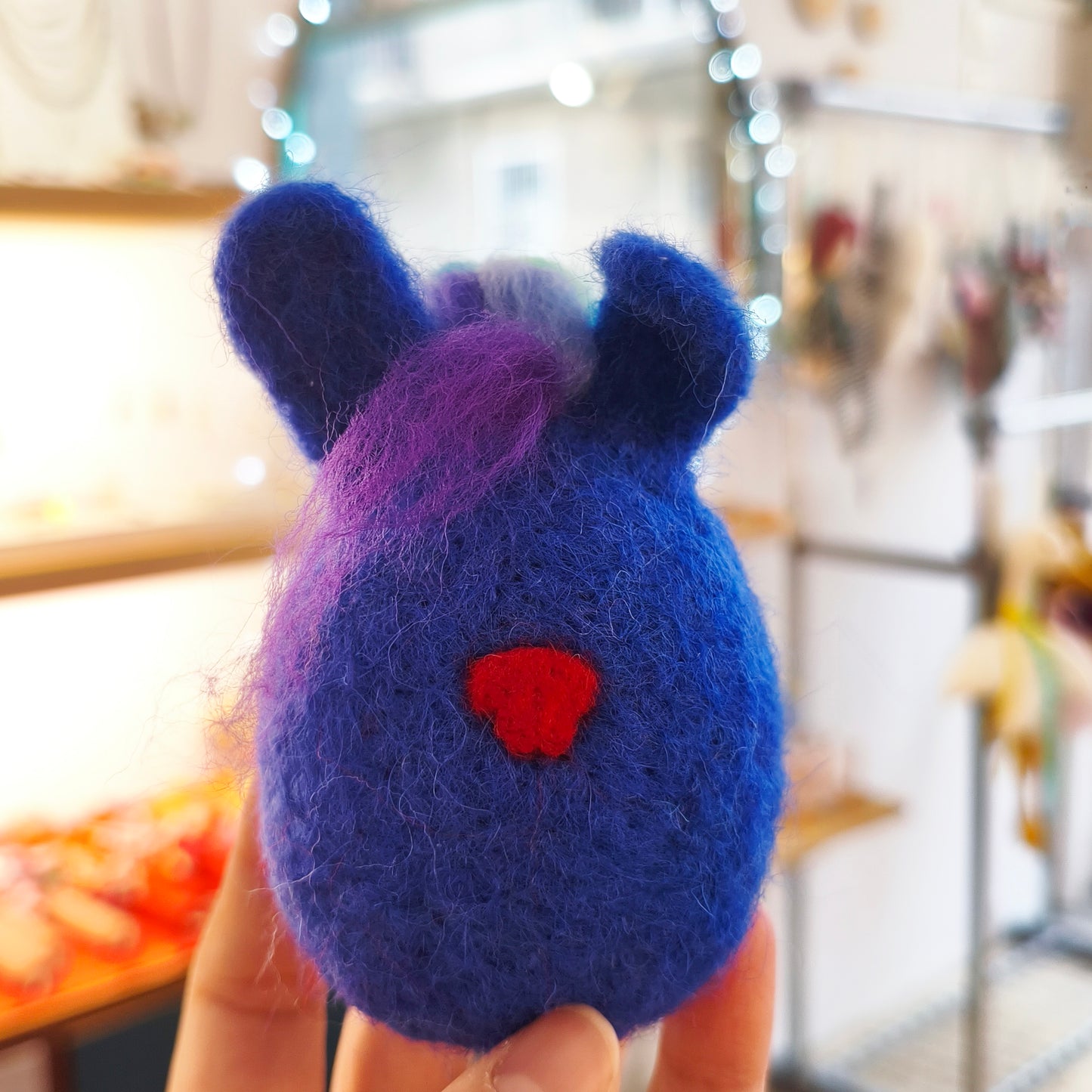 αυγο- κουνελάκι από φελτ