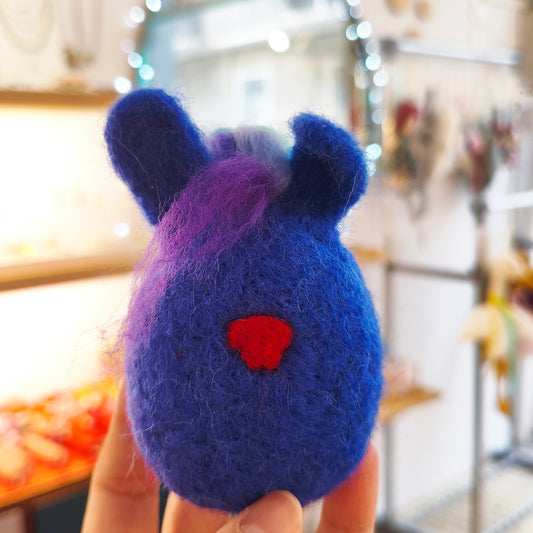 αυγο- κουνελάκι από φελτ