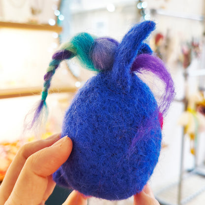 αυγο- κουνελάκι από φελτ