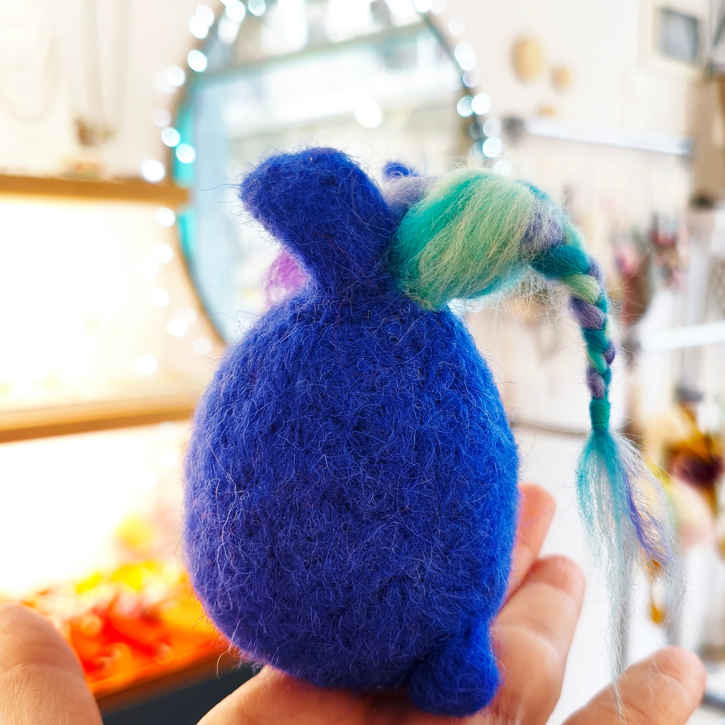 αυγο- κουνελάκι από φελτ