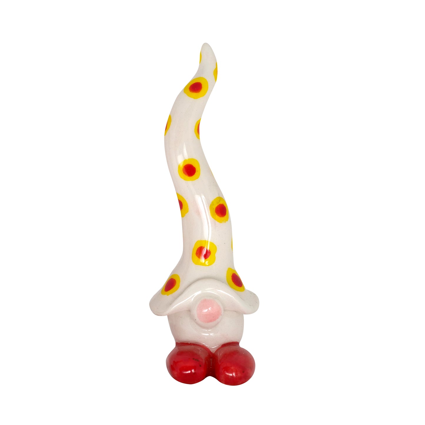 καπέλο διπλό-πουά