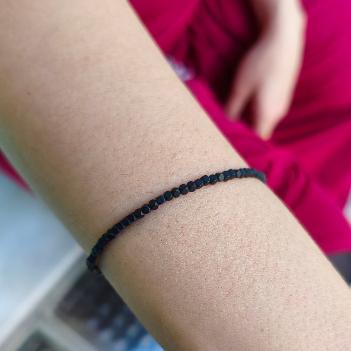 βραχιόλι μαύρος όνυχας