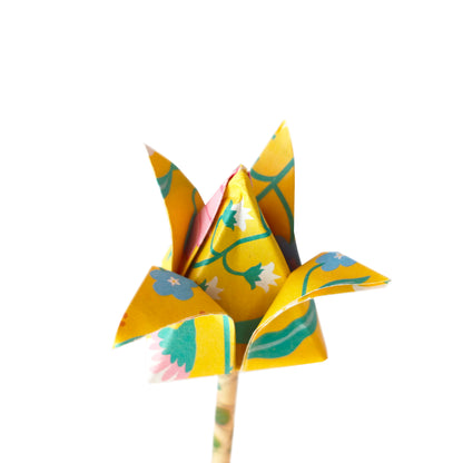 λουούδια οριγκάμι / origami flowers