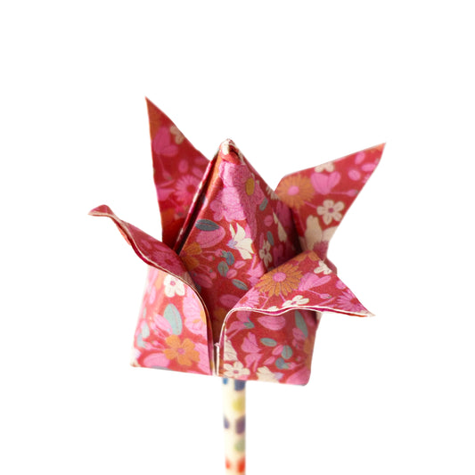 λουούδια οριγκάμι / origami flowers