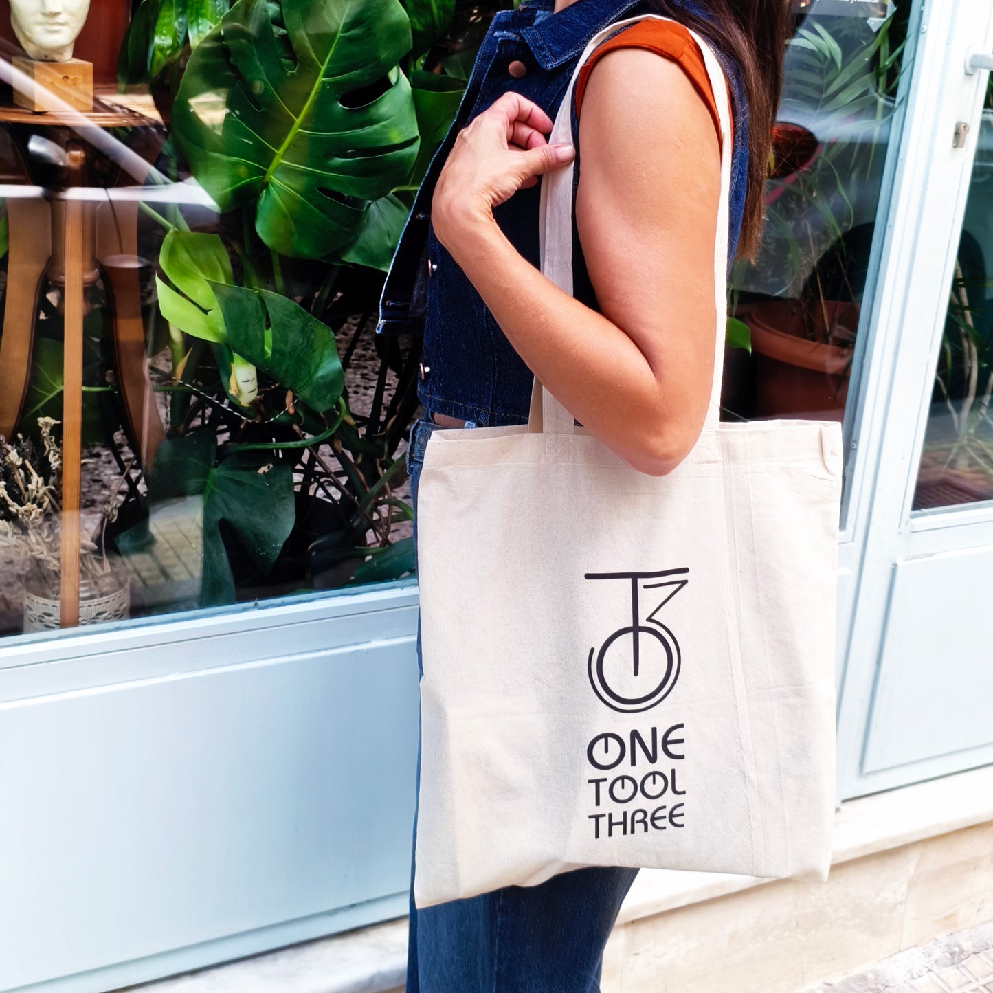 Τσάντα με την Ελληνική Νοηματική Αλφαβήτα