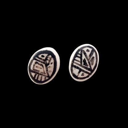 σκουλαρίκια κεραμικά / ceramic earrings
