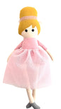 Alice ,Χειροποίητη Υφασμάτινη Κούκλα Μπαλαρίνα με Ροζ Τούλινη Φούστα & Ξανθό Μαλλί