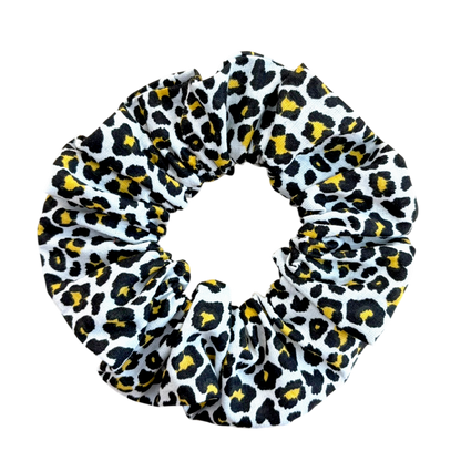 Βαμβακερό Υφασμάτινο Scrunchie leopard