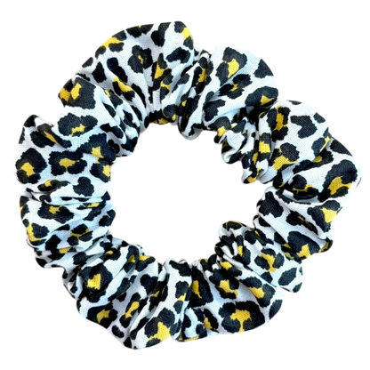 Βαμβακερό Υφασμάτινο Scrunchie leopard
