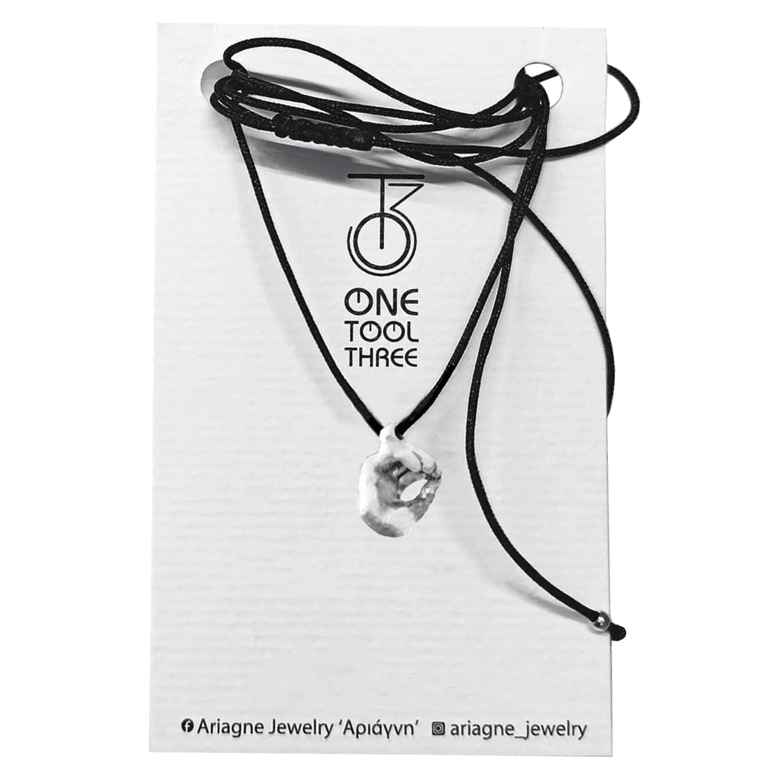 λαμπάδα με ασημένιο μονόγραμμα στην Ελληνική Νοηματική Γλώσσα