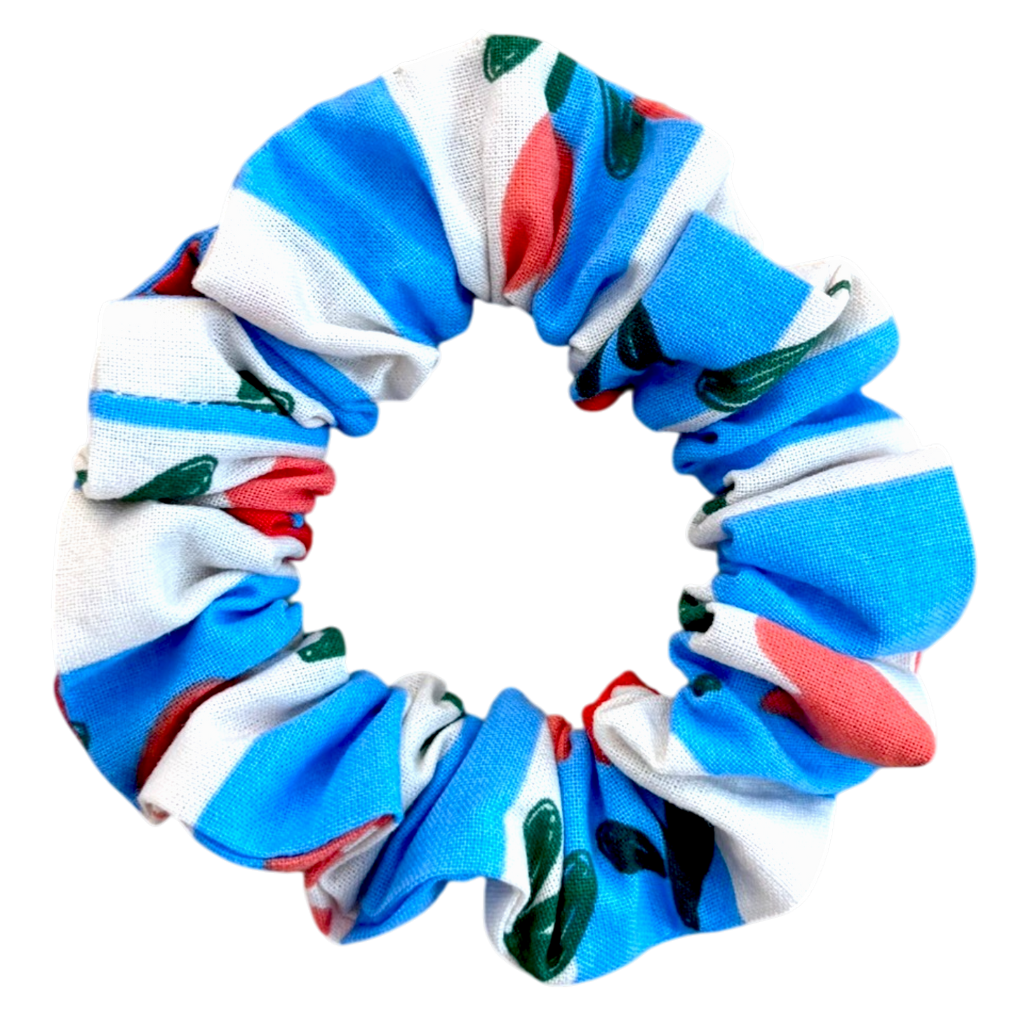 Βαμβακερό Υφασμάτινο Scrunchie τουλίπες