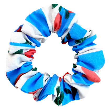 Βαμβακερό Υφασμάτινο Scrunchie τουλίπες