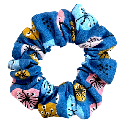 Βαμβακερό Υφασμάτινο Scrunchie flower