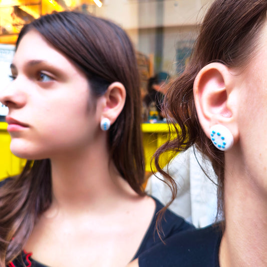 σκουλαρίκια κεραμικά / ceramic earrings